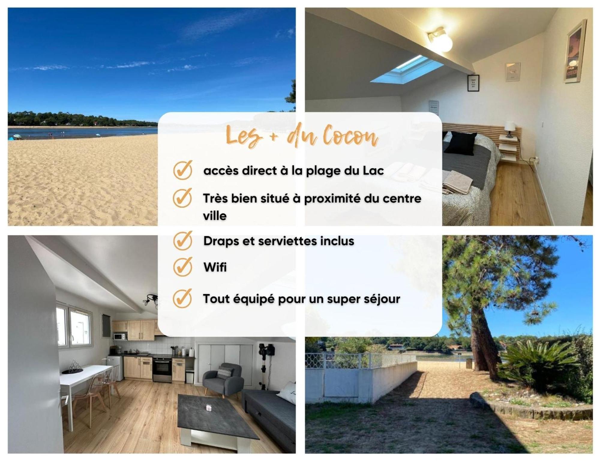 Un Cocon Climatise Au Bord Du Lac D'Hossegor Soorts-Hossegor Εξωτερικό φωτογραφία